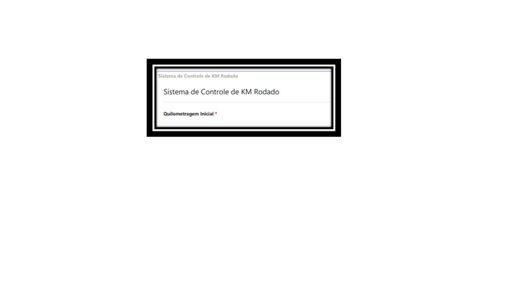 Sistema de controle de Km rodado